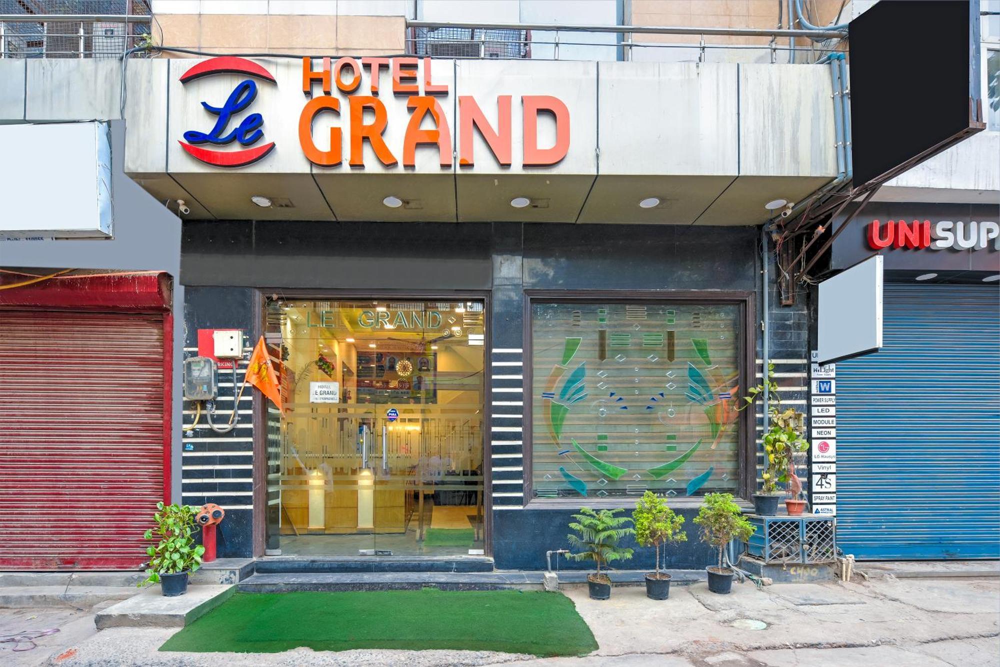Hotel Le Grand - Walk-In From Rk Ashram Metro Station New Delhi Exterior photo